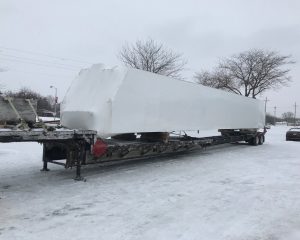 OVERSIZED LOAD FOR OVER THE ROAD TRANSPORT